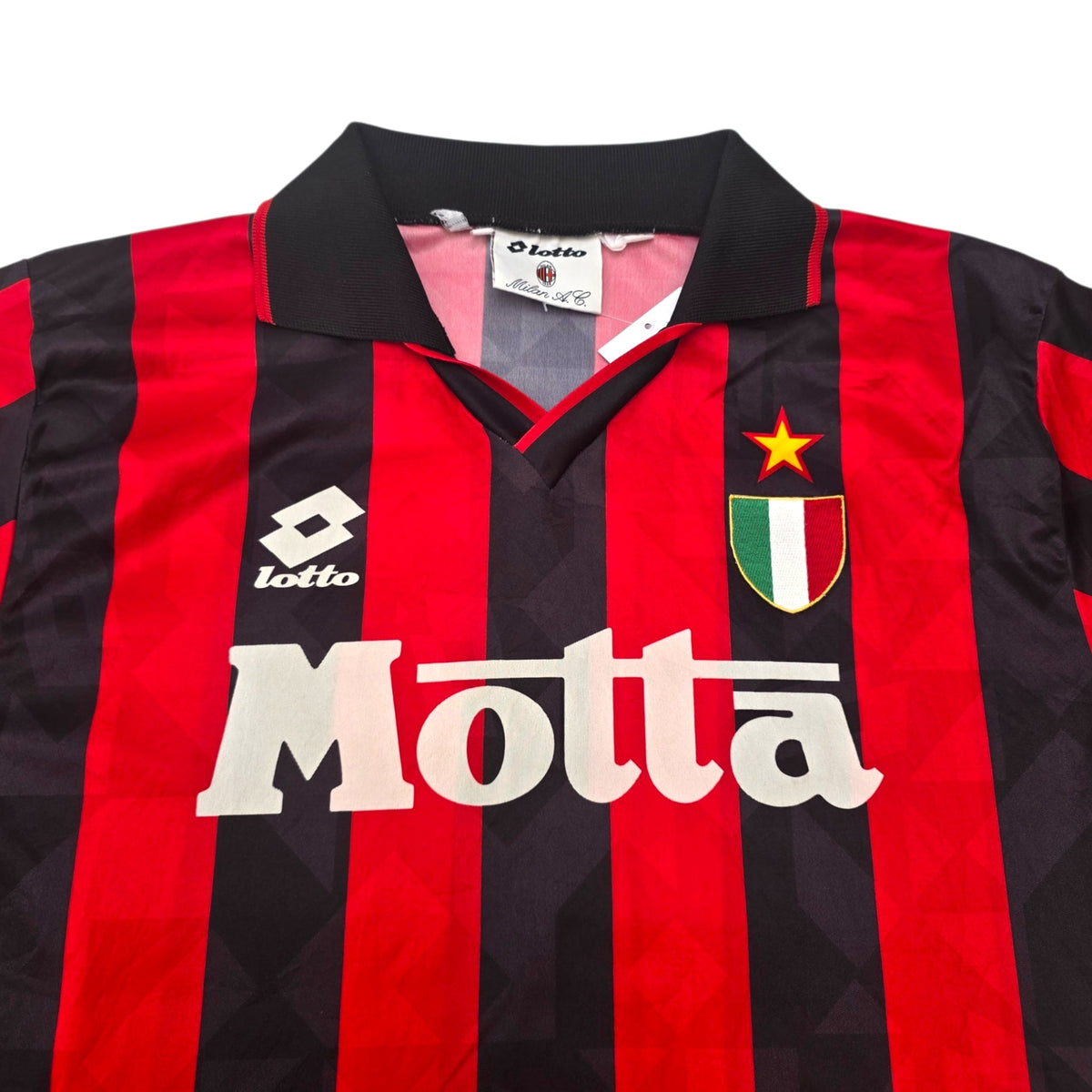 1993/94 AC Milan Home Football Shirt (L) Lotto 11 - Football Finery - FF306671
