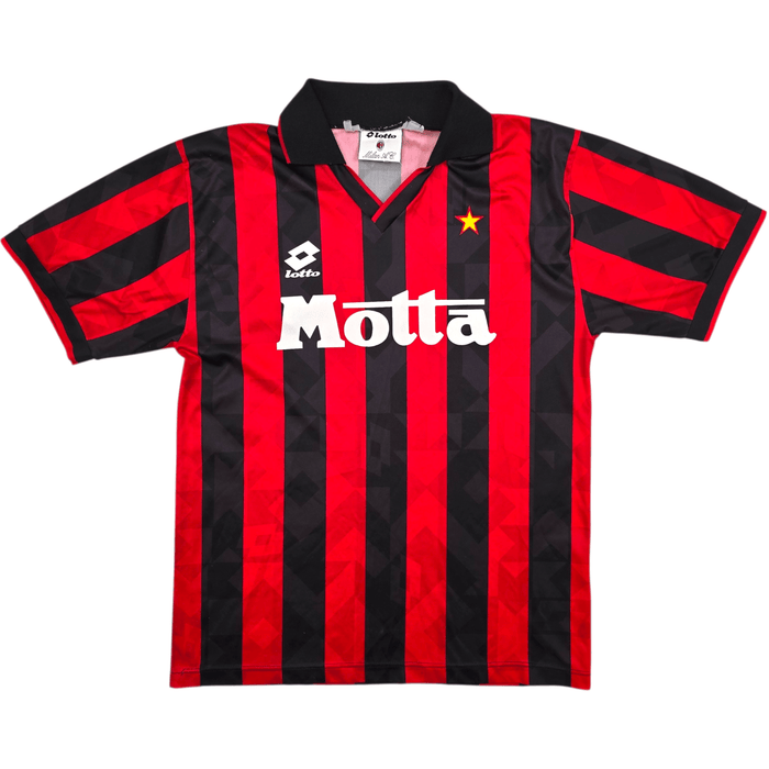 1993/94 AC Milan Home Football Shirt (L) Lotto - Football Finery - FF304043