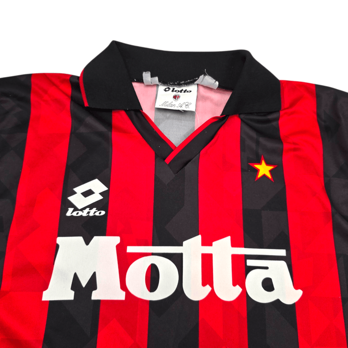 1993/94 AC Milan Home Football Shirt (L) Lotto - Football Finery - FF304043