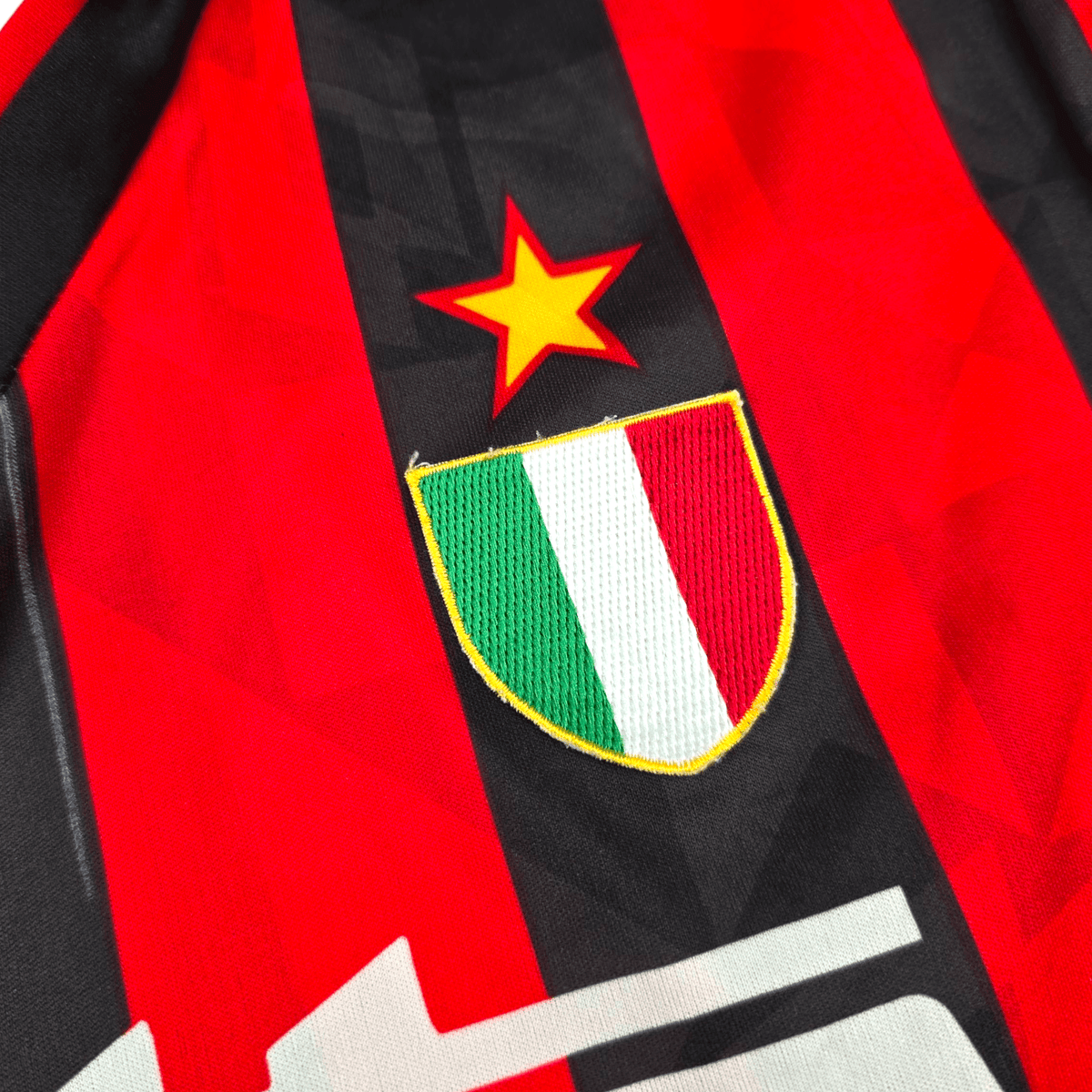 1993/94 AC Milan Home Football Shirt (XL) Lotto - Football Finery - FF302912