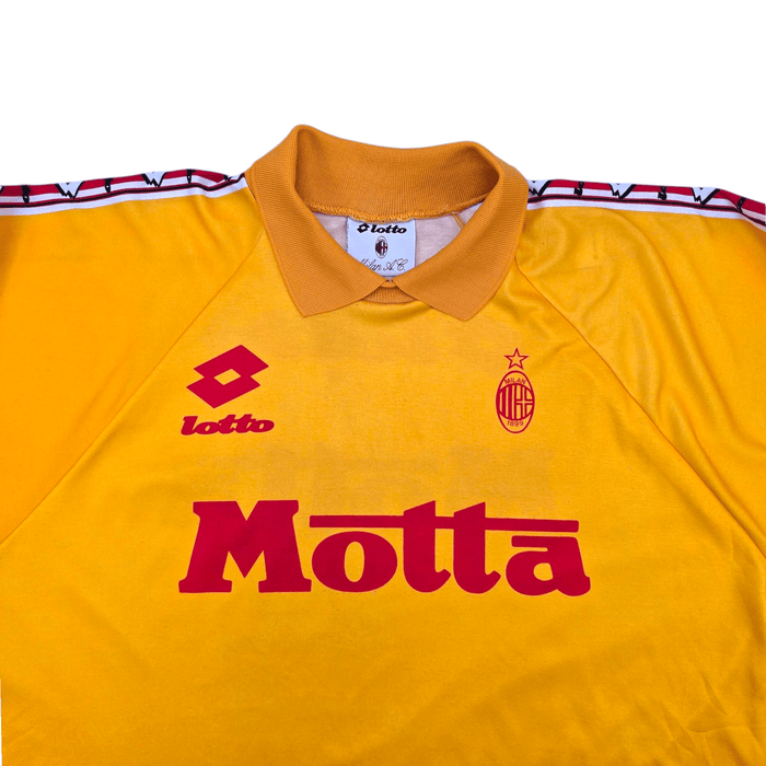 1993/94 AC Milan Training Shirt (XL) Lotto - Football Finery - FF300099