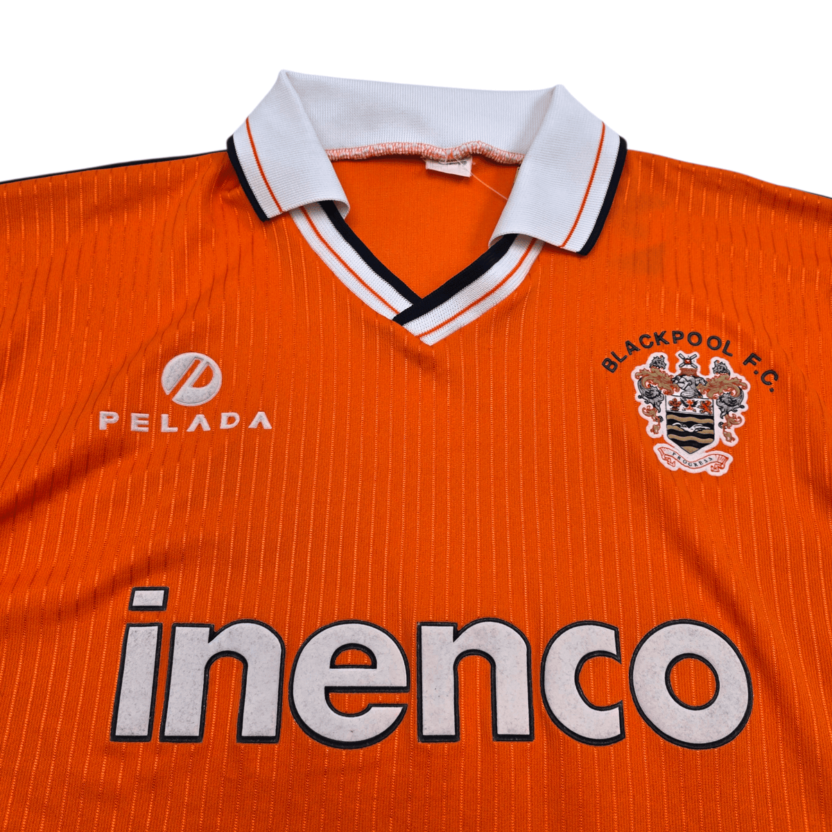 1993/94 Blackpool Home Football Shirt (S) Pelada - Football Finery - FF304179