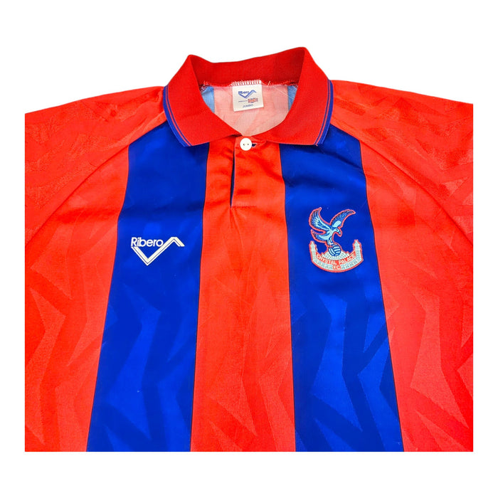 1993/94 Crystal Palace Home Football Shirt (XL) Ribero - Football Finery - FF203259