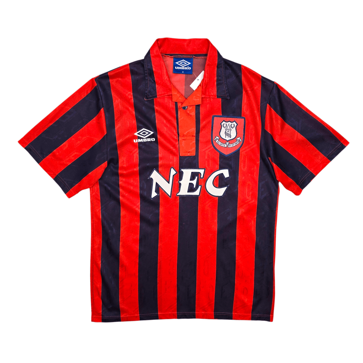 1993/94 Everton Away Football Shirt (M) Umbro 17 Limpar - Football Finery - FF303051