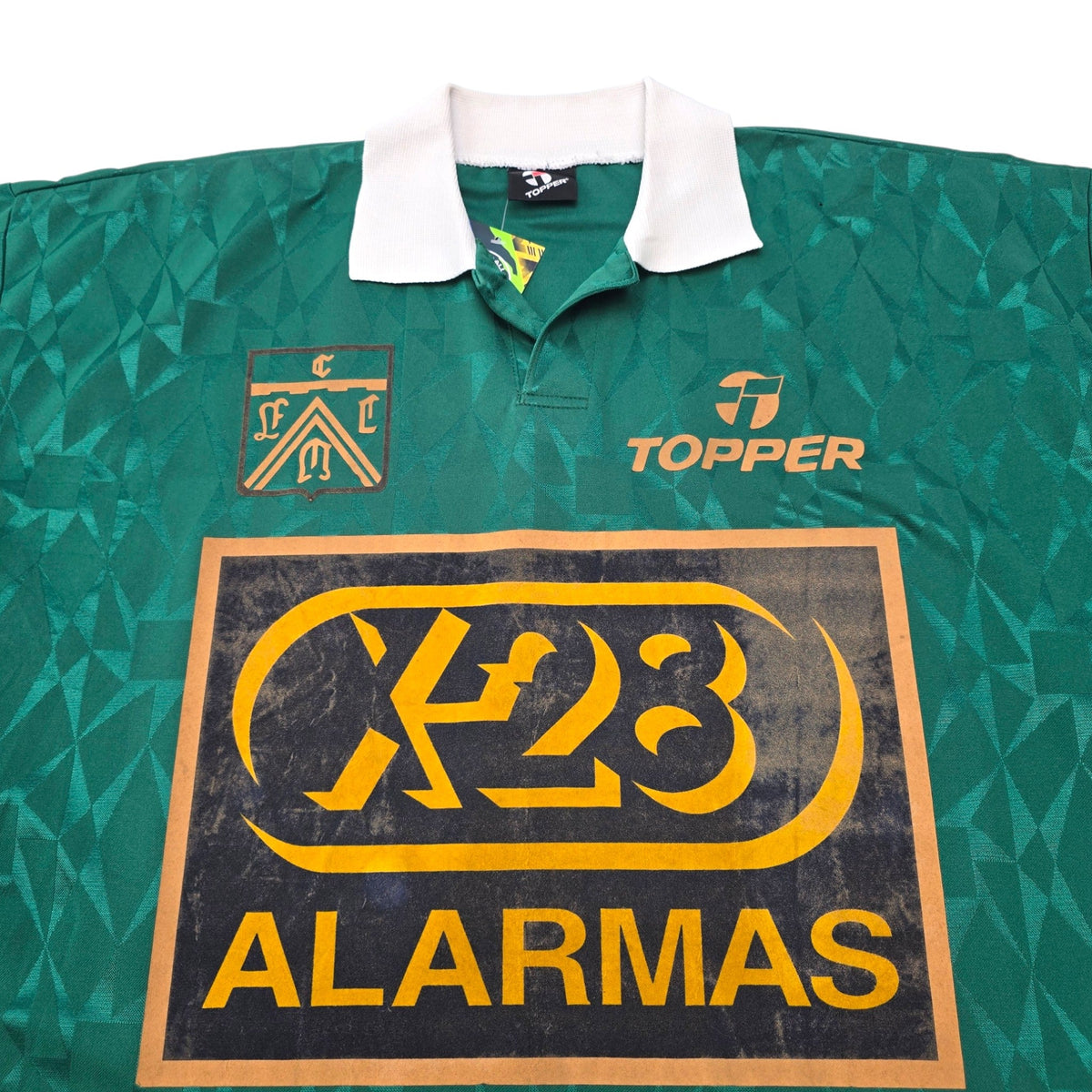 1993/94 Ferro Carril Oeste Home Football Shirt (L) Topper - Football Finery - FF307127