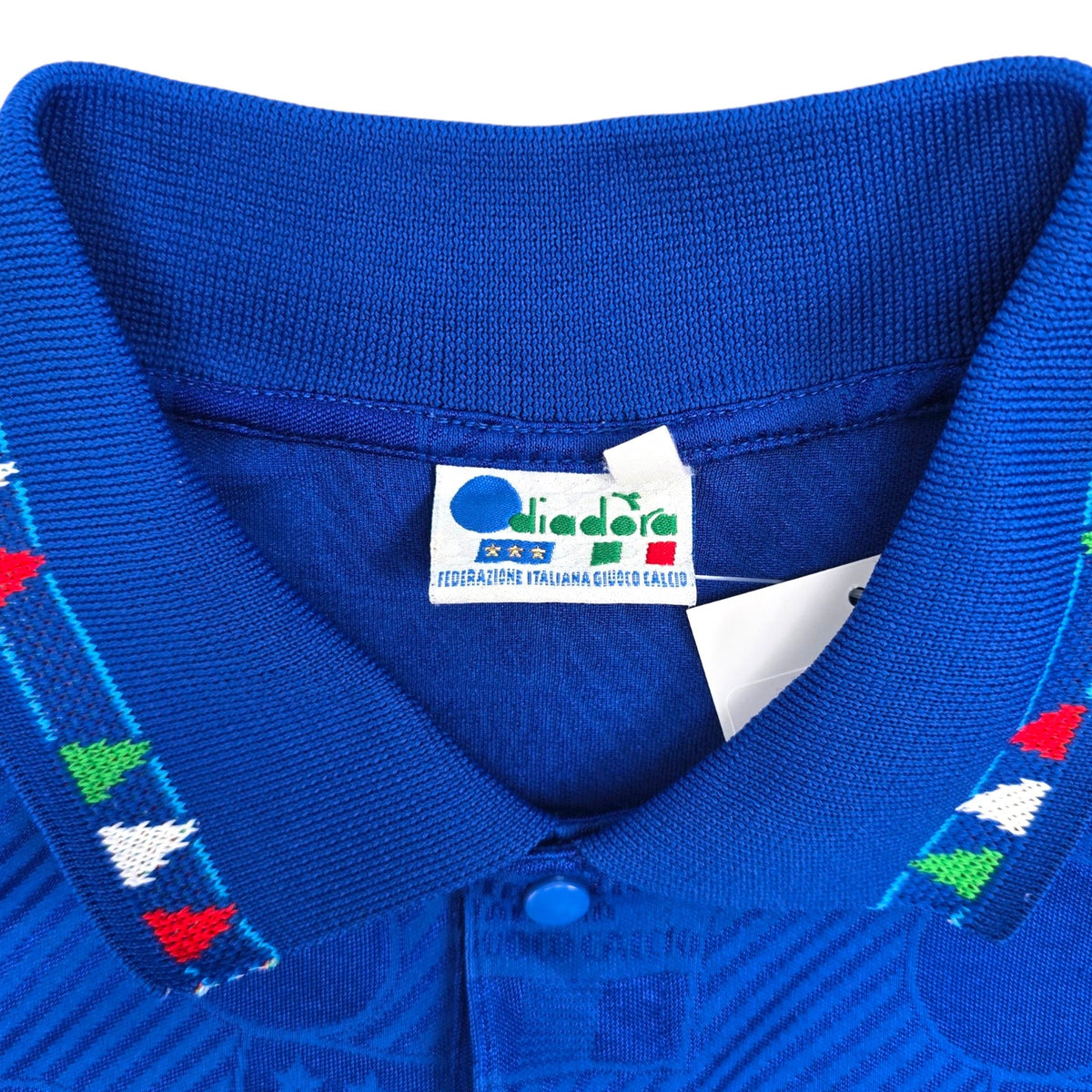 1993/94 Italy Home Football Shirt (L) Diadora #10 R. Baggio - Football Finery - FF306938