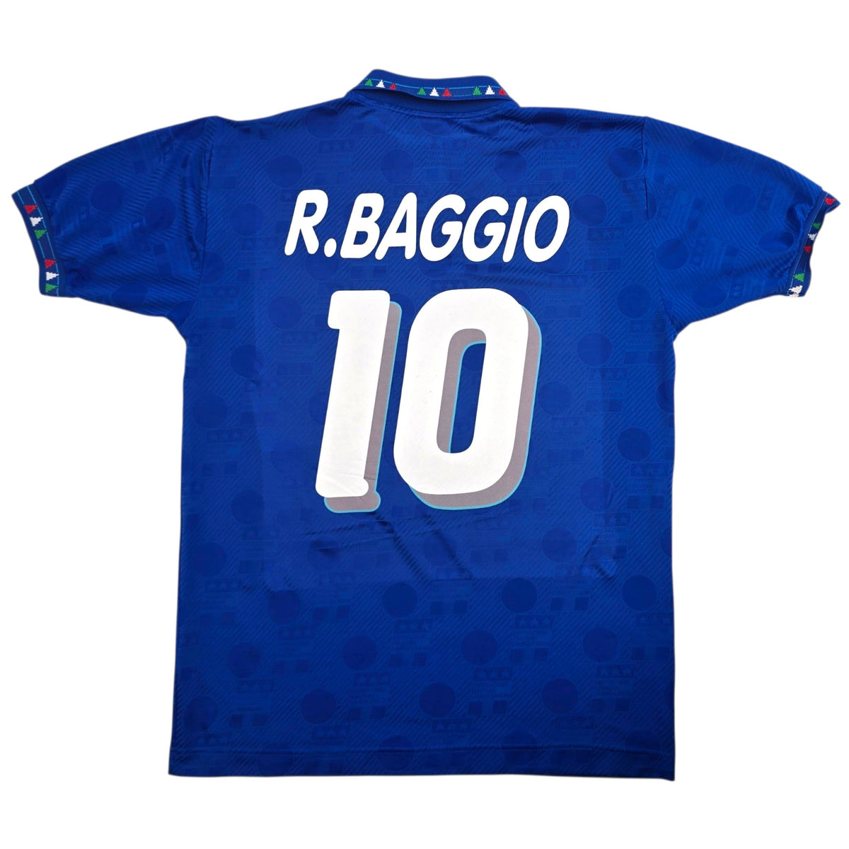 1993/94 Italy Home Football Shirt (L) Diadora #10 R. Baggio - Football Finery - FF306938