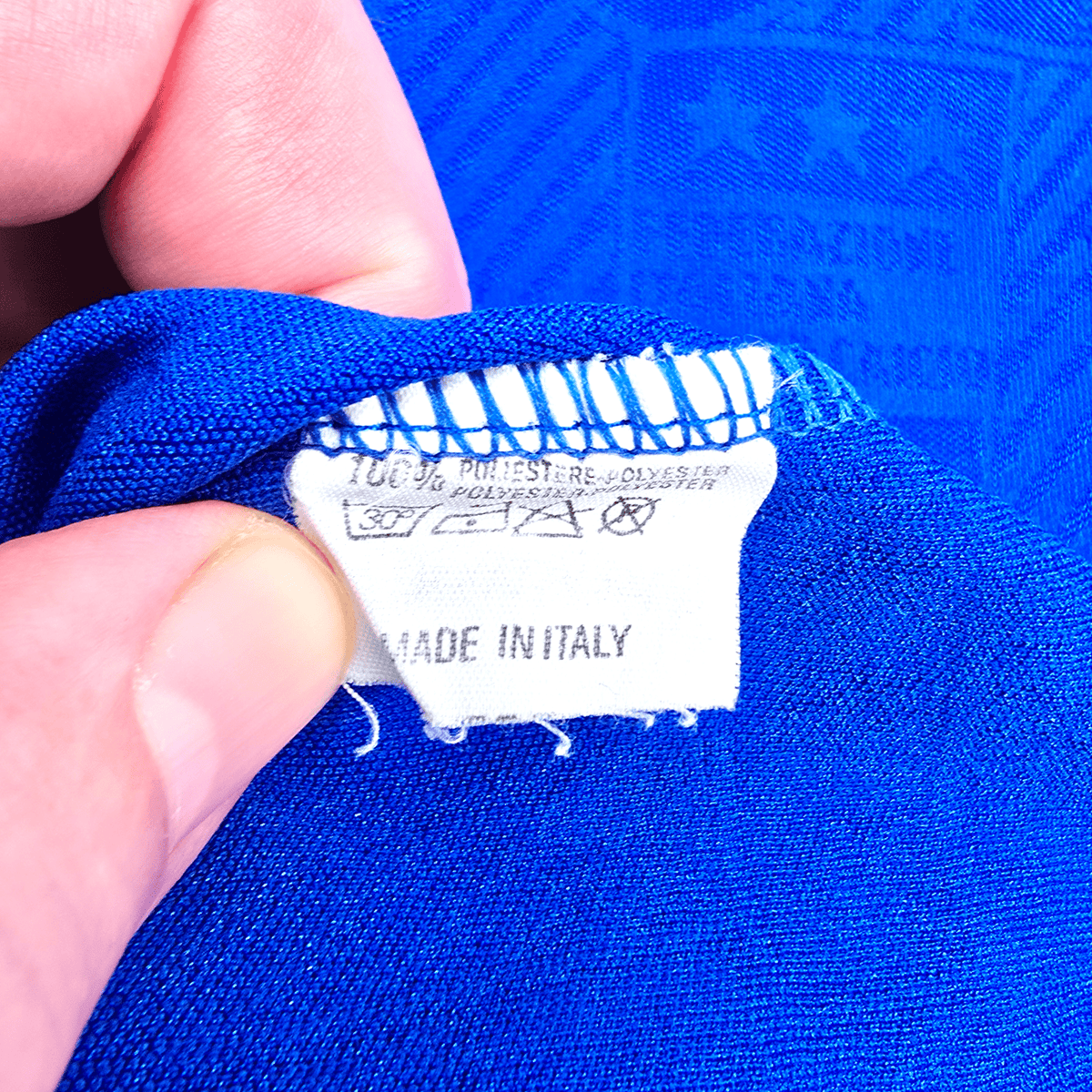 1993/94 Italy Home Football Shirt (L) Diadora (Updated Template) - Football Finery - FF304395
