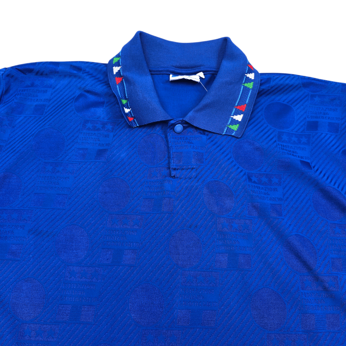 1993/94 Italy Home Football Shirt (L) Diadora (Updated Template) - Football Finery - FF304395