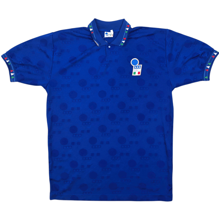 1993/94 Italy Home Football Shirt (XL) Diadora - Football Finery - FF304458