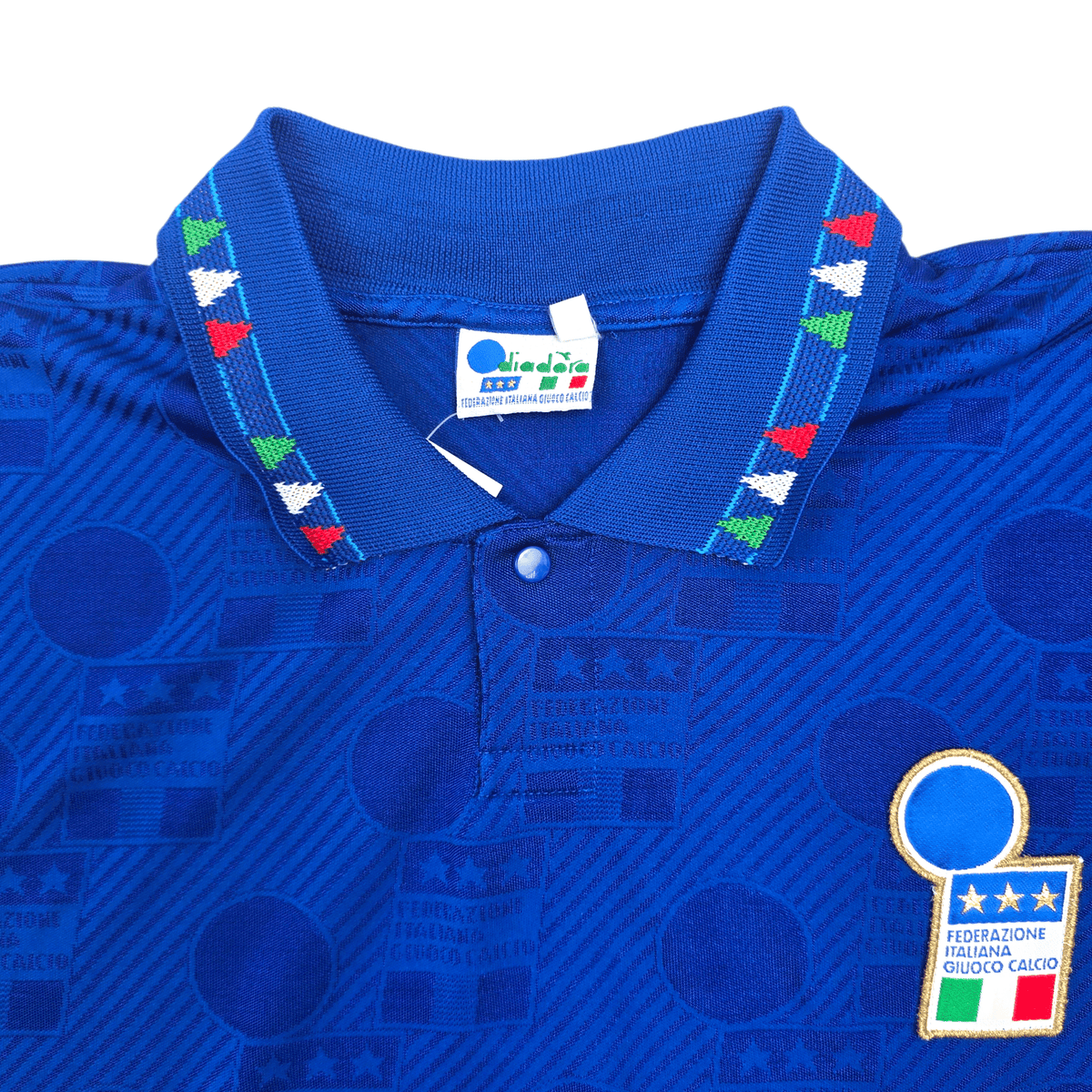 1993/94 Italy Home Football Shirt (XL) Diadora - Football Finery - FF304458