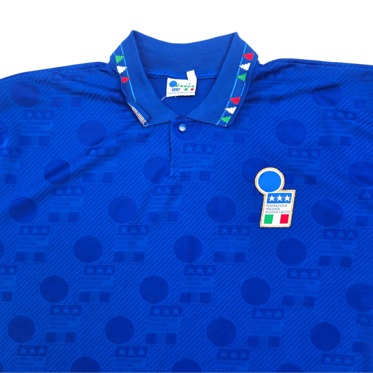 1993/94 Italy Home Football Shirt (XL) Diadora - Football Finery - FF304458