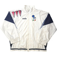 1993/94 Italy Training Jacket (L) Diadora - Football Finery - FF306351