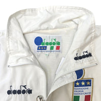 1993/94 Italy Training Jacket (L) Diadora - Football Finery - FF306351