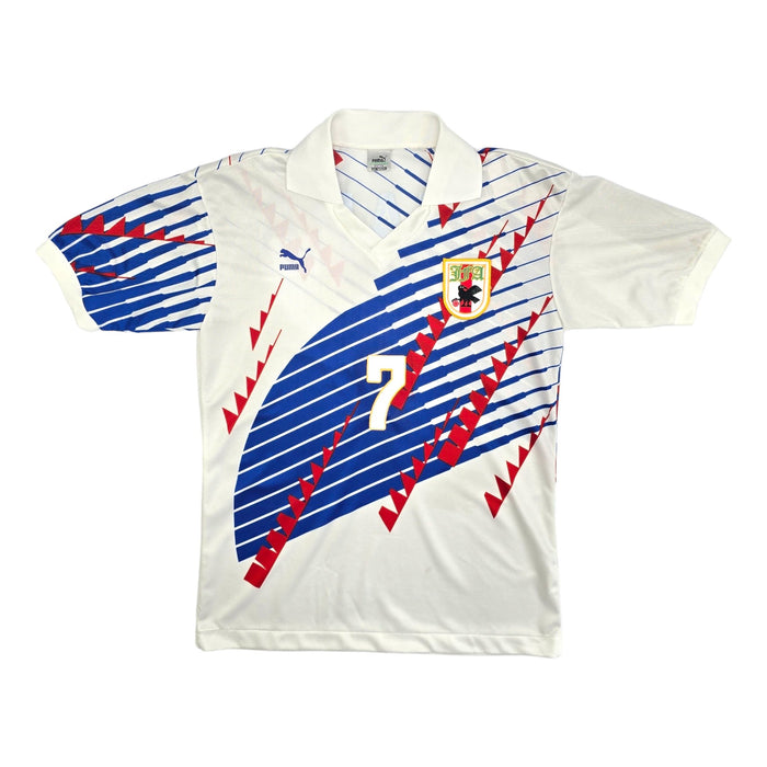 1993/94 Japan Away Football Shirt (M) Puma #7 Ihara - Football Finery - FF204045