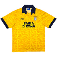 1993/94 Lazio Away Football Shirt (L) Umbro - Football Finery - FF307303
