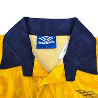 1993/94 Lazio Away Football Shirt (L) Umbro - Football Finery - FF307303