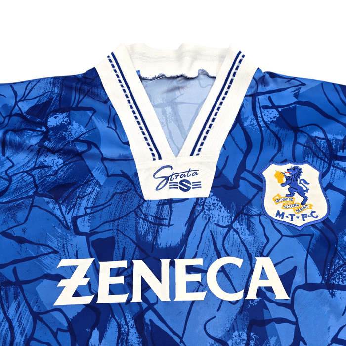 1993/94 Macclesfield Town Away Football Shirt (XL) Strata - Football Finery - FF303745