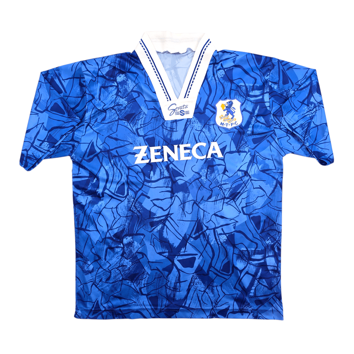 1993/94 Macclesfield Town Away Football Shirt (XL) Strata - Football Finery - FF303745