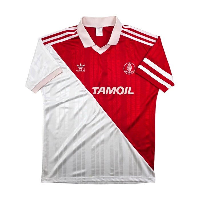 1993/94 Monaco Home Football Shirt (L) Adidas - Football Finery - FF308049