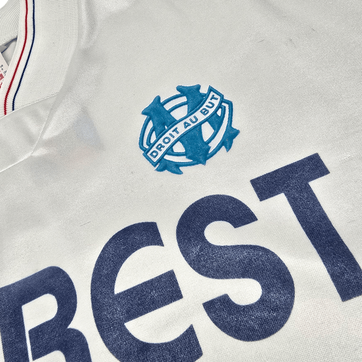 1993/94 Olympique Marseille Home Football Shirt (S) Adidas - Football Finery - FF300457