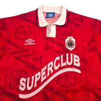 1993/94 Royal Antwerp Home Football Shirt (XL) Umbro 3 - Football Finery - FF306019