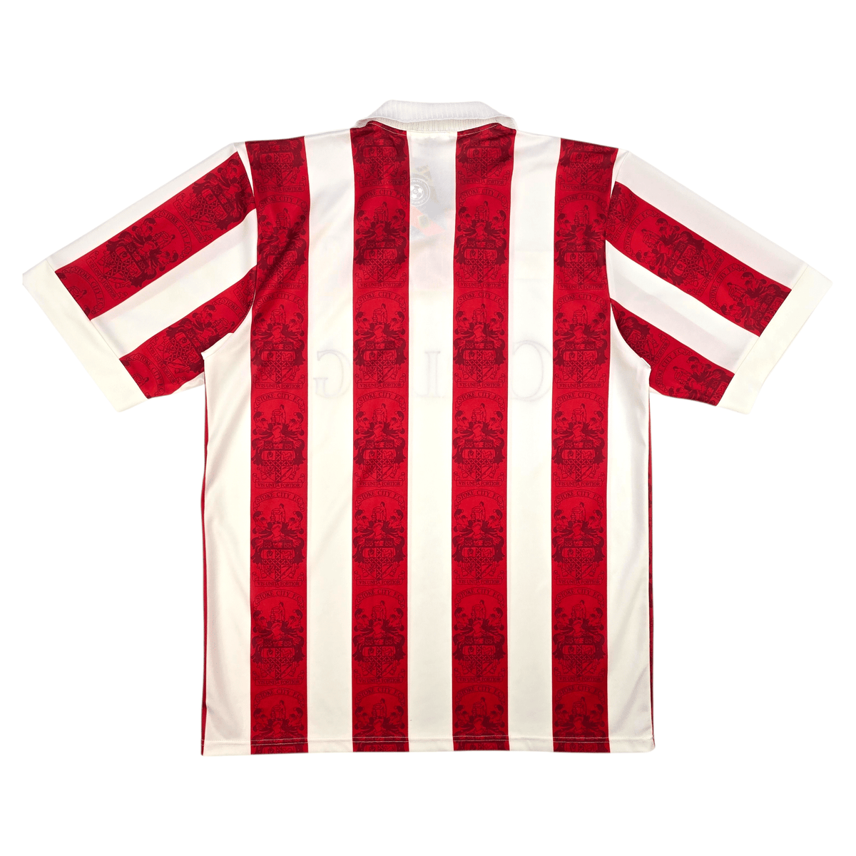 1993/94 Stoke City Home Football Shirt (L) Asics - Football Finery - FF303399
