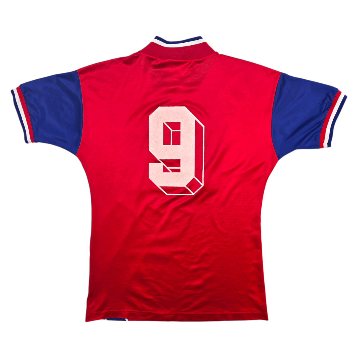 1993/95 Bayern Munich Home Football Shirt (M) Adidas 9 (Papin) - Football Finery - FF303659
