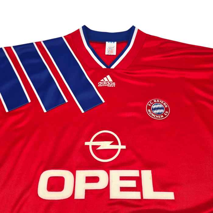 1993/95 Bayern Munich Home Football Shirt (XL) Adidas - Football Finery - FF300385