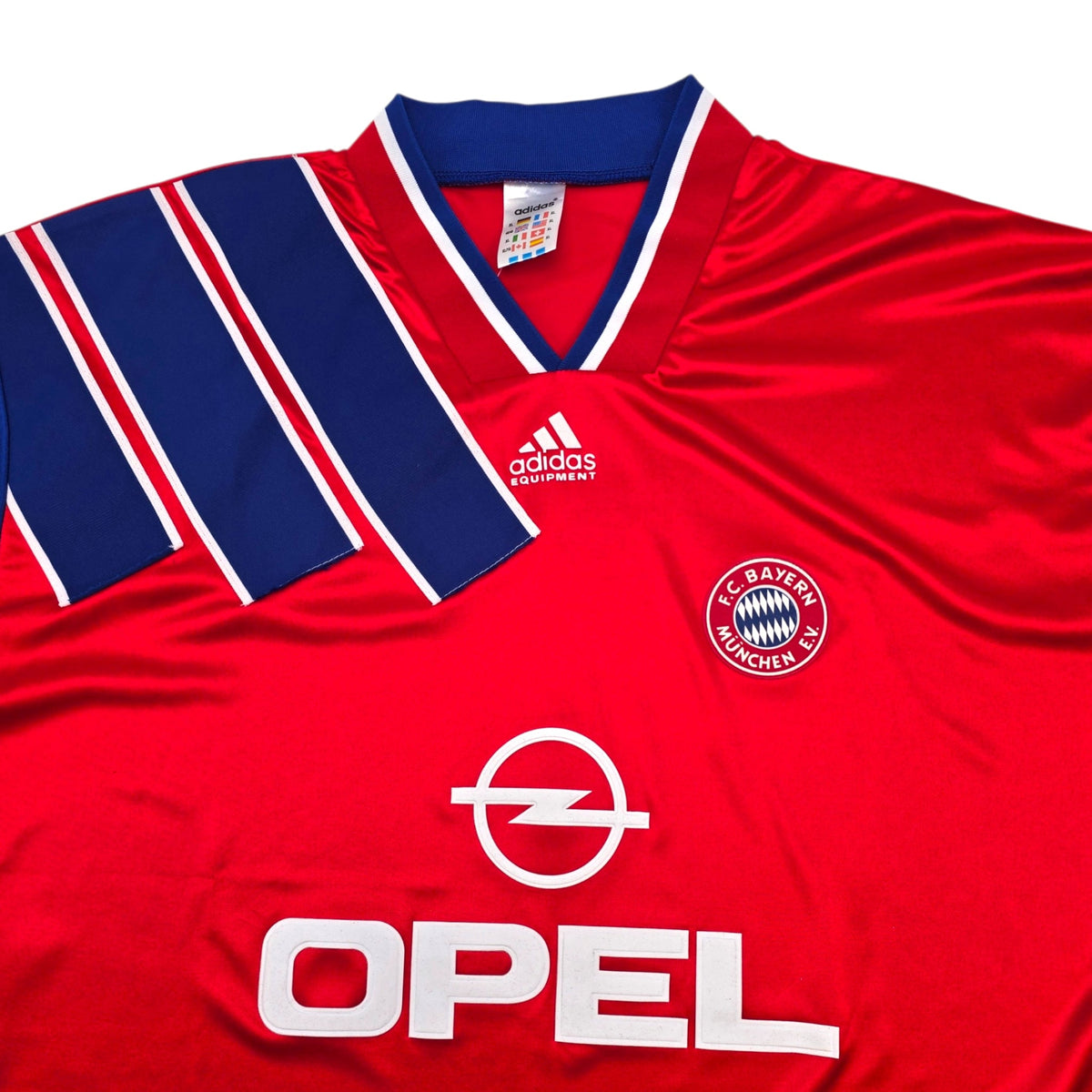 1993/95 Bayern Munich Home Football Shirt (XL) Adidas - Football Finery - FF306936