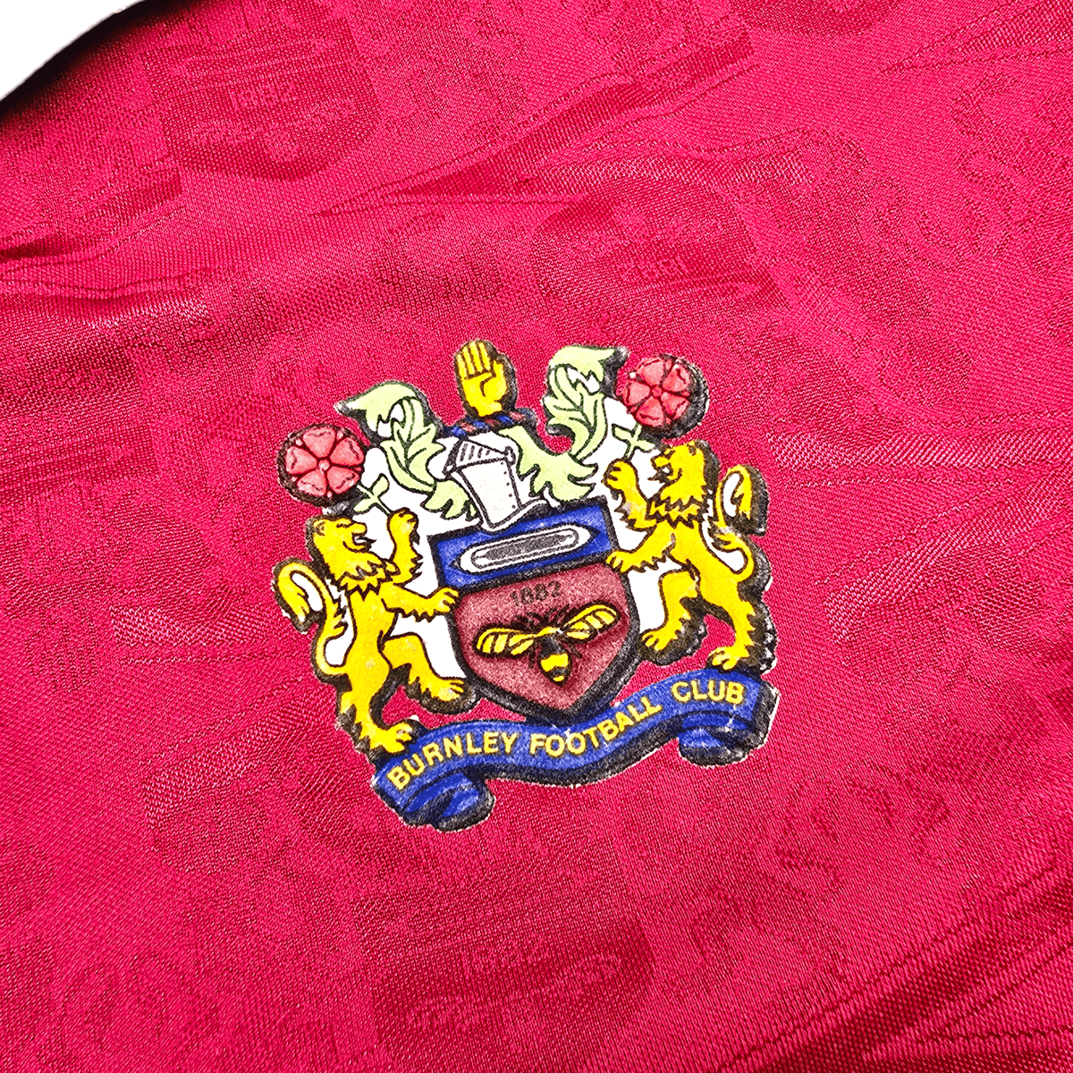 1993/95 Burnley Home Football Shirt (XL) Mitre - Football Finery - FF304643