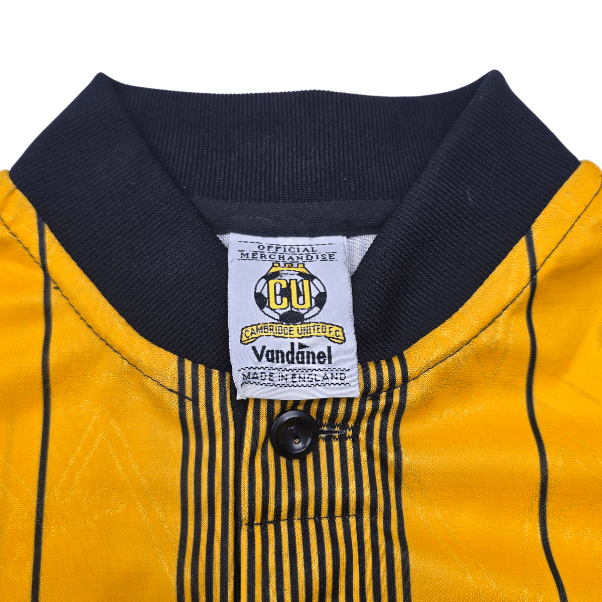 1993/95 Cambridge United Home Football Shirt (L) Vandanel - Football Finery - FF300933