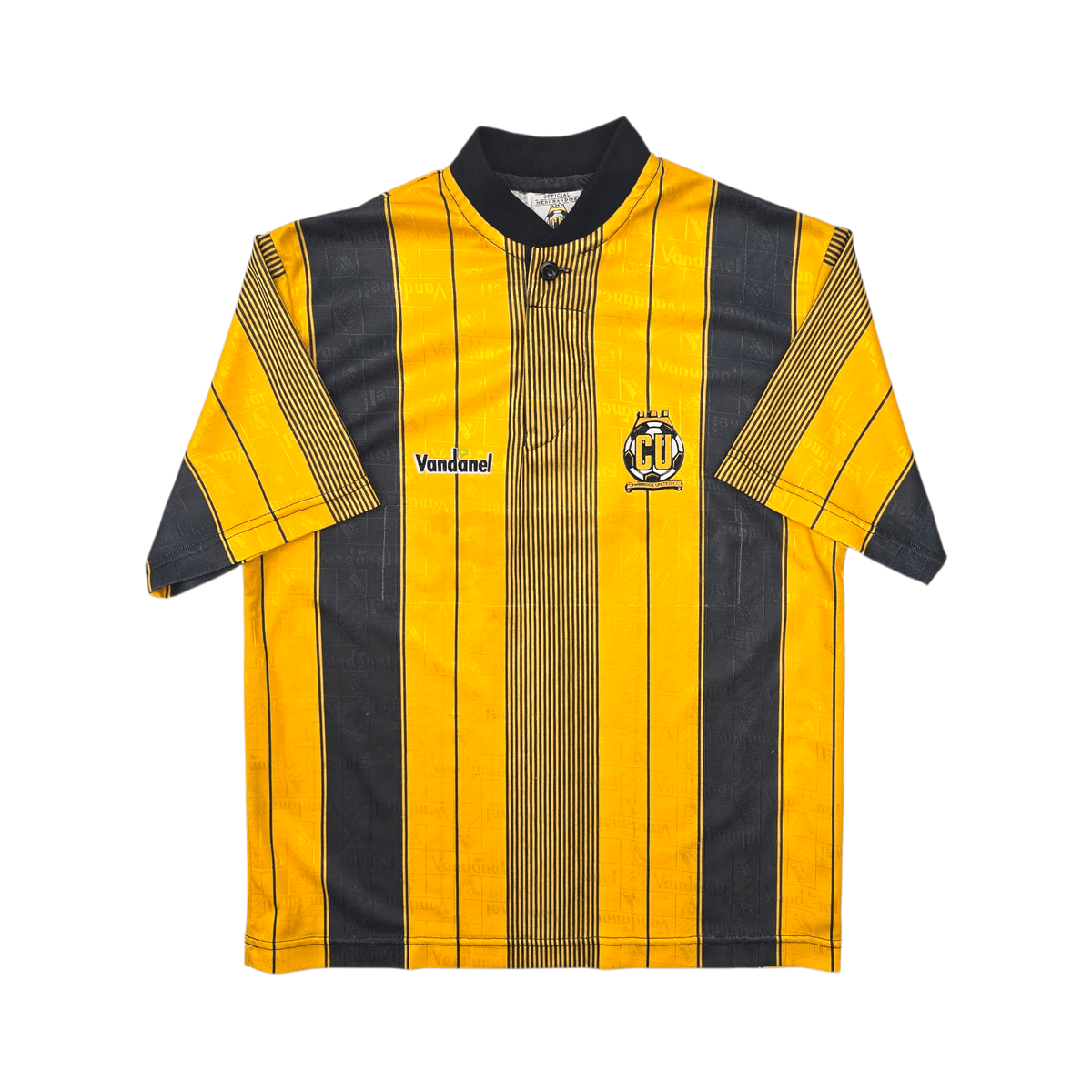 1993/95 Cambridge United Home Football Shirt (Y) Vandanel - Football Finery - FF300934