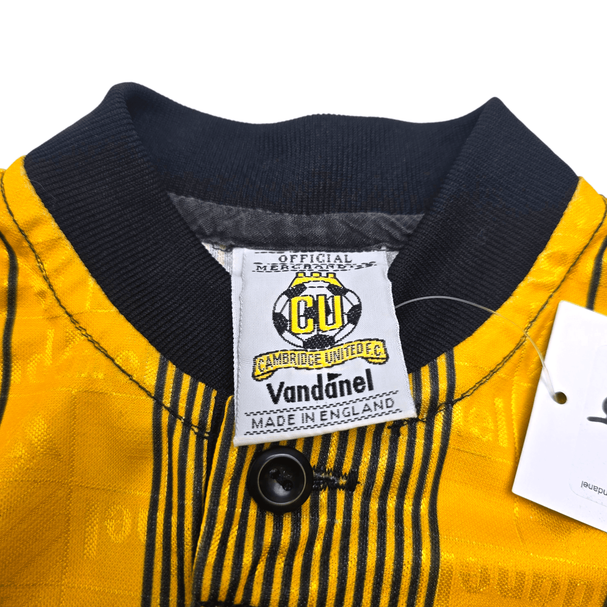 1993/95 Cambridge United Home Football Shirt (Y) Vandanel - Football Finery - FF300934