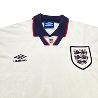 1993/95 England Home Football Shirt (XL) Umbro - Football Finery - FF302321