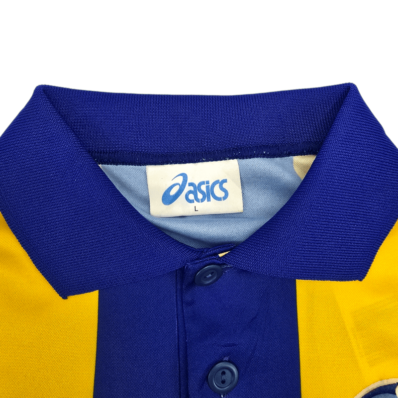 1993/95 Leeds United Away Football Shirt (L) Asics - Football Finery - FF302715