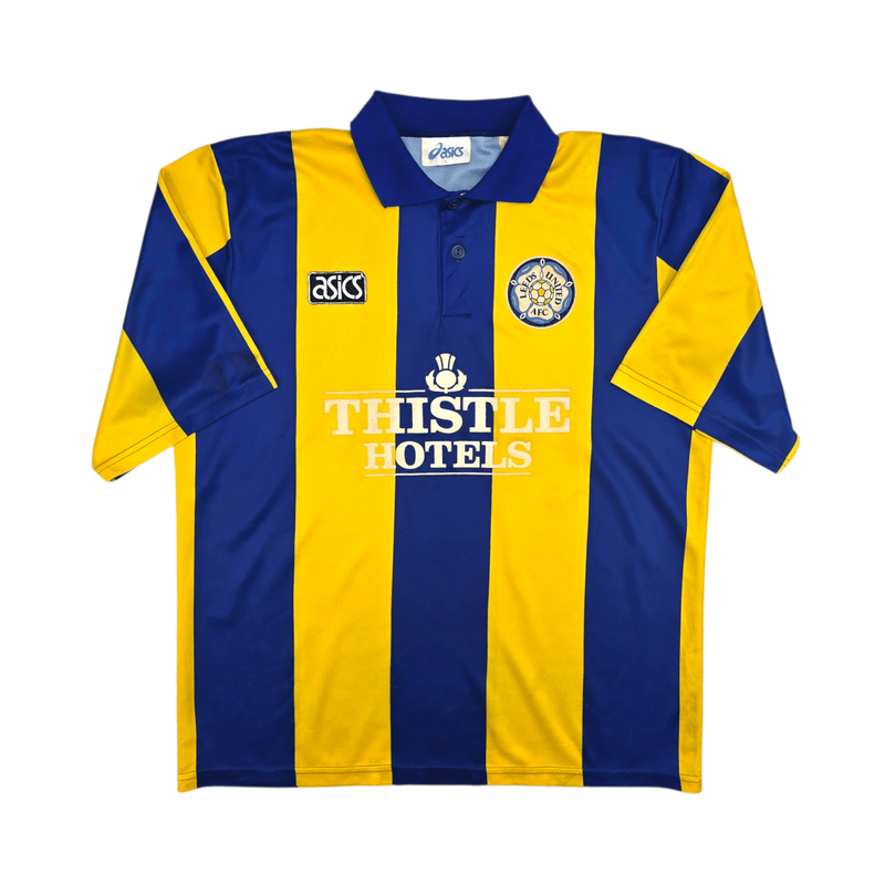 1993/95 Leeds United Away Football Shirt (L) Asics - Football Finery - FF302715