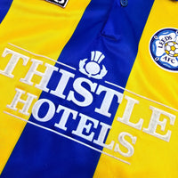 1993/95 Leeds United Away Football Shirt (L) Asics - Football Finery - FF305460