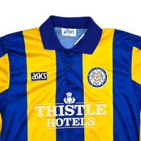 1993/95 Leeds United Away Football Shirt (L) Asics - Football Finery - FF305460