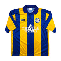 1993/95 Leeds United Away Football Shirt (L) Asics - Football Finery - FF305460