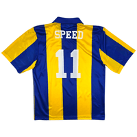 1993/95 Leeds United Away Football Shirt (M) Asics 11 Speed - Football Finery - FF301924