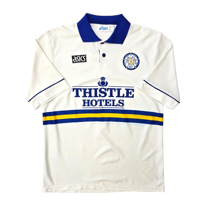 1993/95 Leeds United Home Football Shirt (M) Asics - Football Finery - FF308067