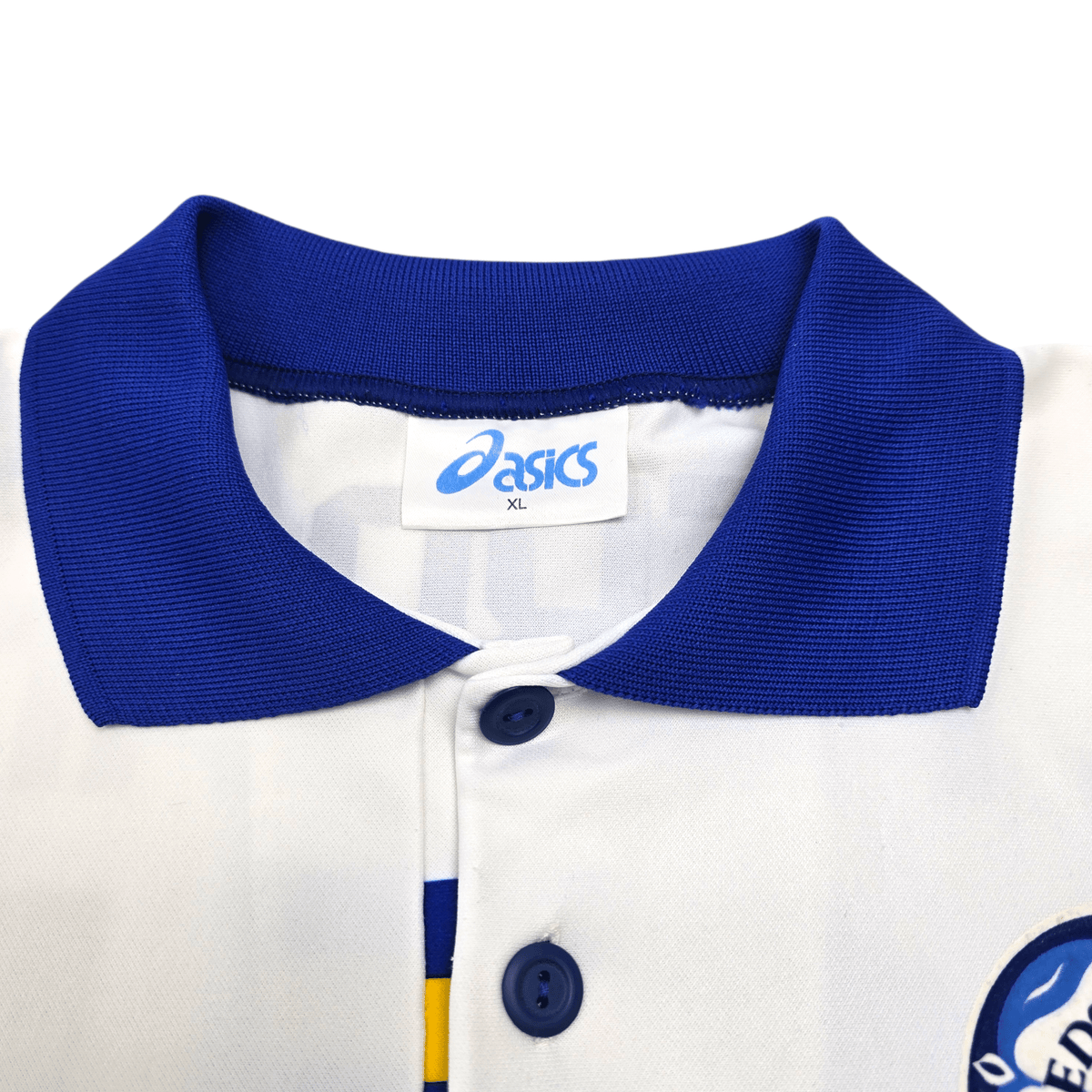 1993/95 Leeds United Home Football Shirt (XL) Asics 21 Yeboah - Football Finery - FF303344