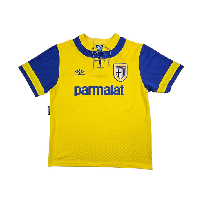 1993/95 Parma Home Football Shirt (L) Umbro - Football Finery - FF203679