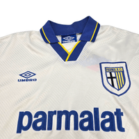 1993/95 Parma Home Football Shirt (L) Umbro - Football Finery - FF300576