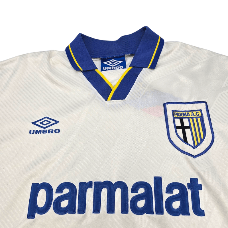 1993/95 Parma Home Football Shirt (L) Umbro - Football Finery - FF300576