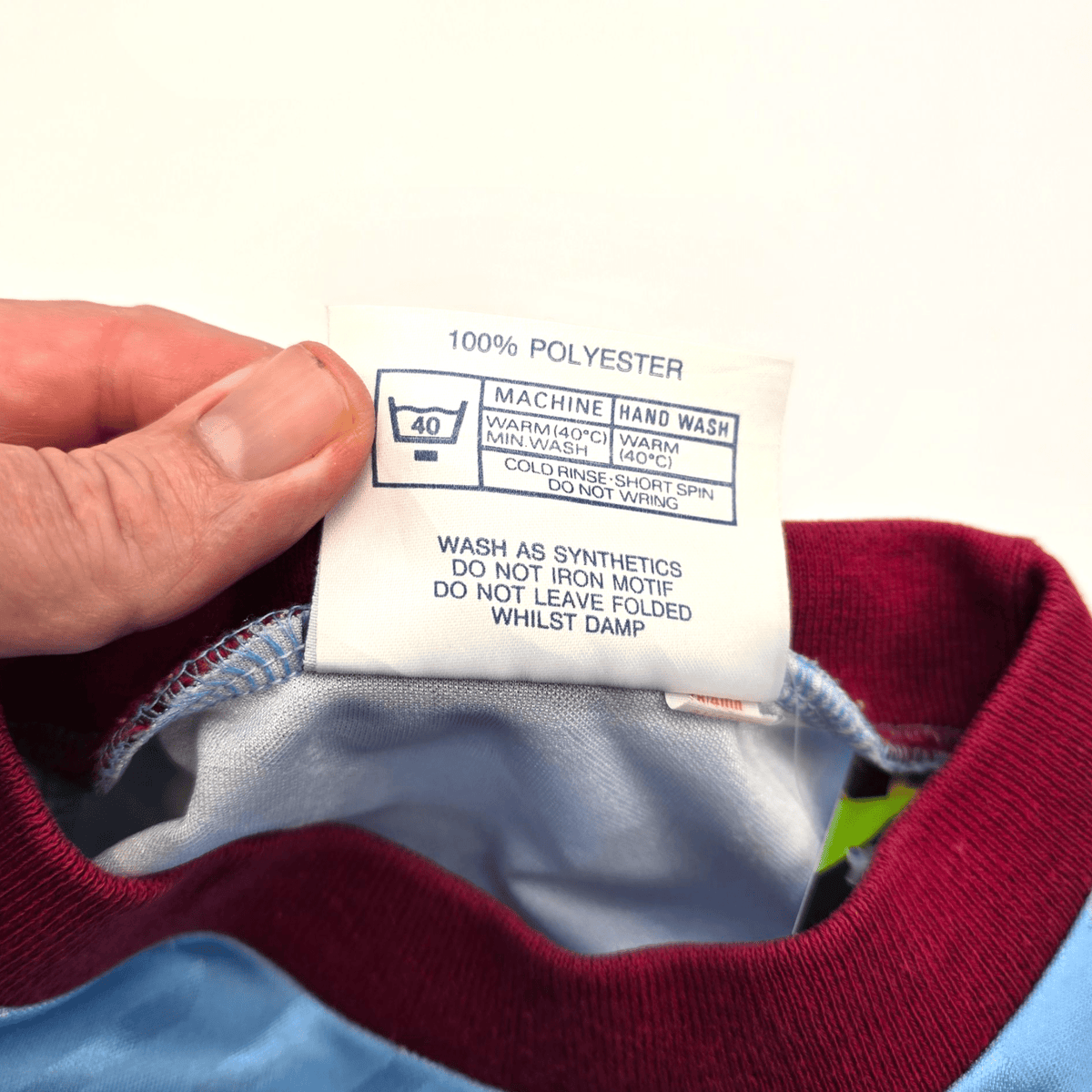 1993/95 West Ham United Away Football Shirt (XL) Pony - Football Finery - FF301320