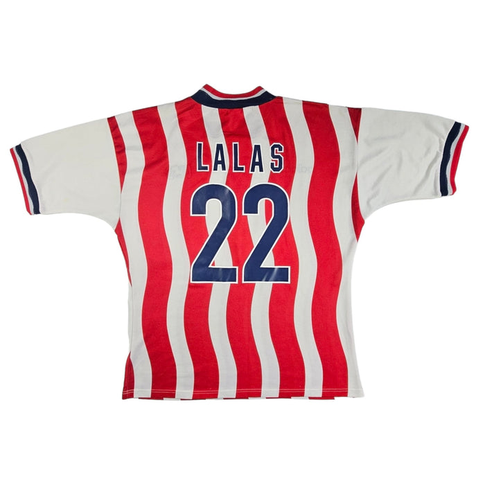 1994 USA Home Football Shirt (XL) Adidas # 22 Lalas - Football Finery - FF202733