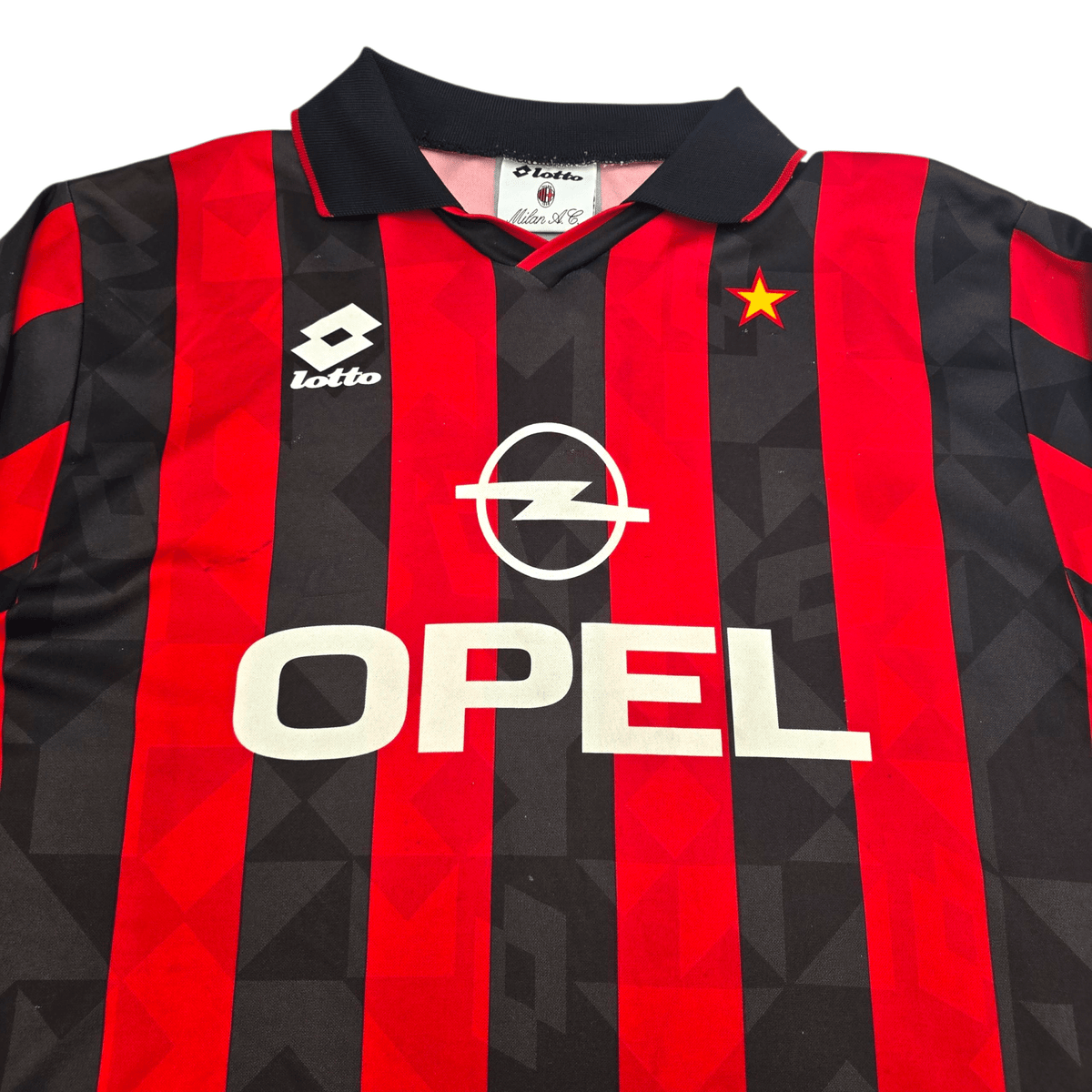 1994/95 AC Milan Home Football Shirt (L) Lotto - Football Finery - FF301893