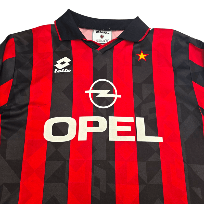 1994/95 AC Milan Home Football Shirt (L) Lotto - Football Finery - FF301893